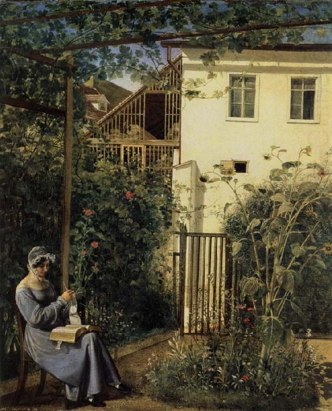 A Garden in Vienna, Erasmus Ritter von Engert